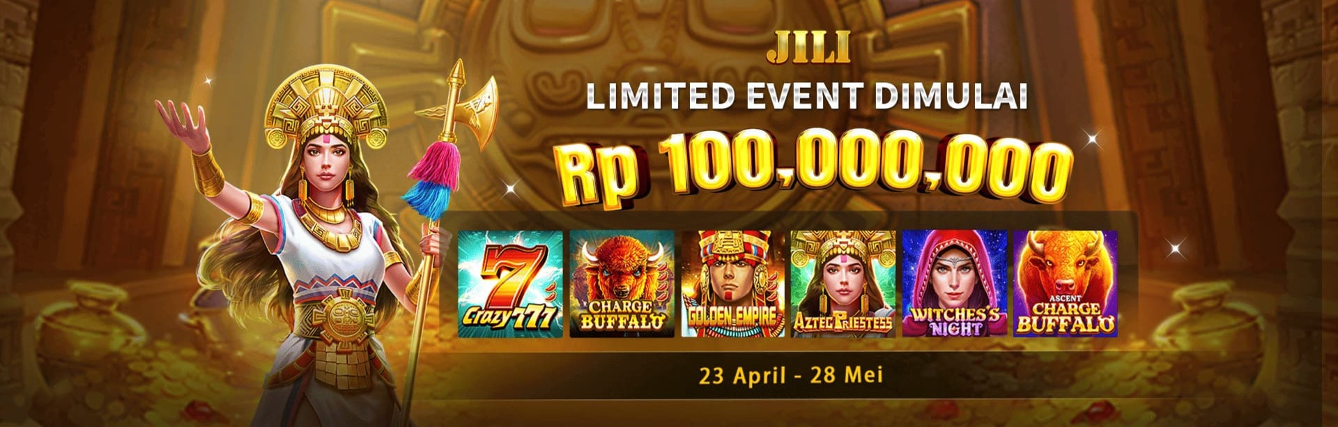 JILI SPECIAL TOURNAMENT APRIL-MEI